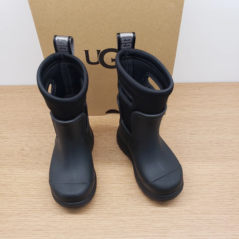 UGG Droplet Mid Kid’s Waterproof Rain Boots NWT